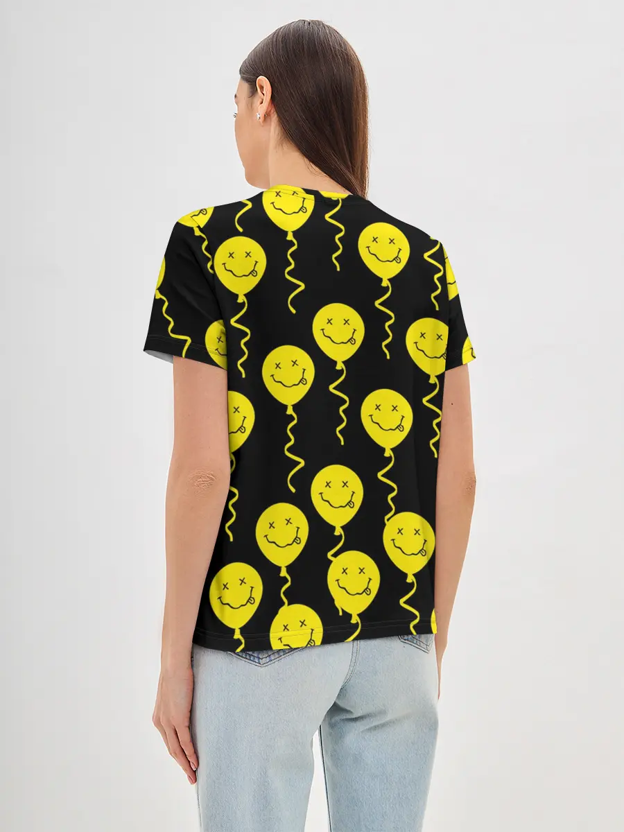 Женская базовая футболка / NIRVANA