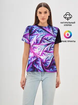 Женская базовая футболка / FRACTAL COLLECTION