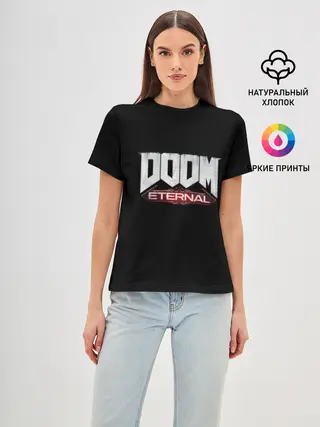 Женская базовая футболка / Logo+