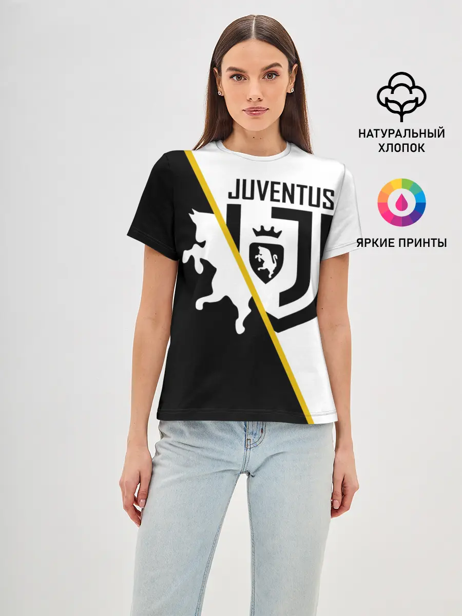 Женская базовая футболка / JUVENTUS.