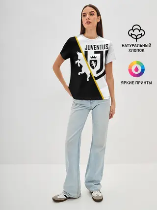 Женская базовая футболка / JUVENTUS.