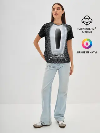 Женская базовая футболка / METALLICA