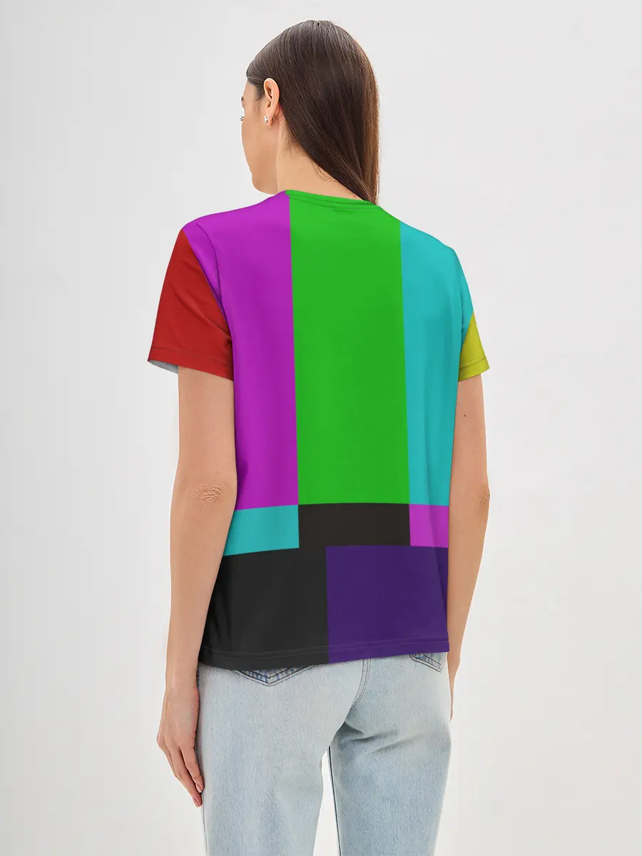 Женская базовая футболка / Настроечная таблица