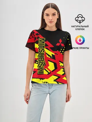 Женская базовая футболка / Mitsubishi