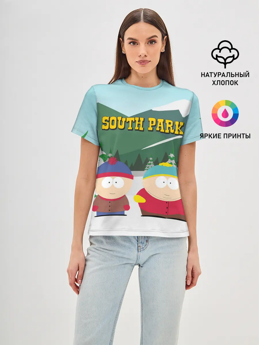 Женская базовая футболка / ЮЖНЫЙ ПАРК | SOUTH PARK