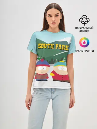 Женская базовая футболка / ЮЖНЫЙ ПАРК | SOUTH PARK