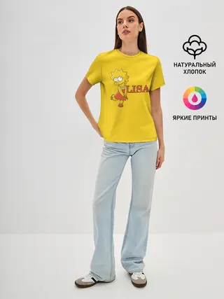 Женская базовая футболка / Lisa