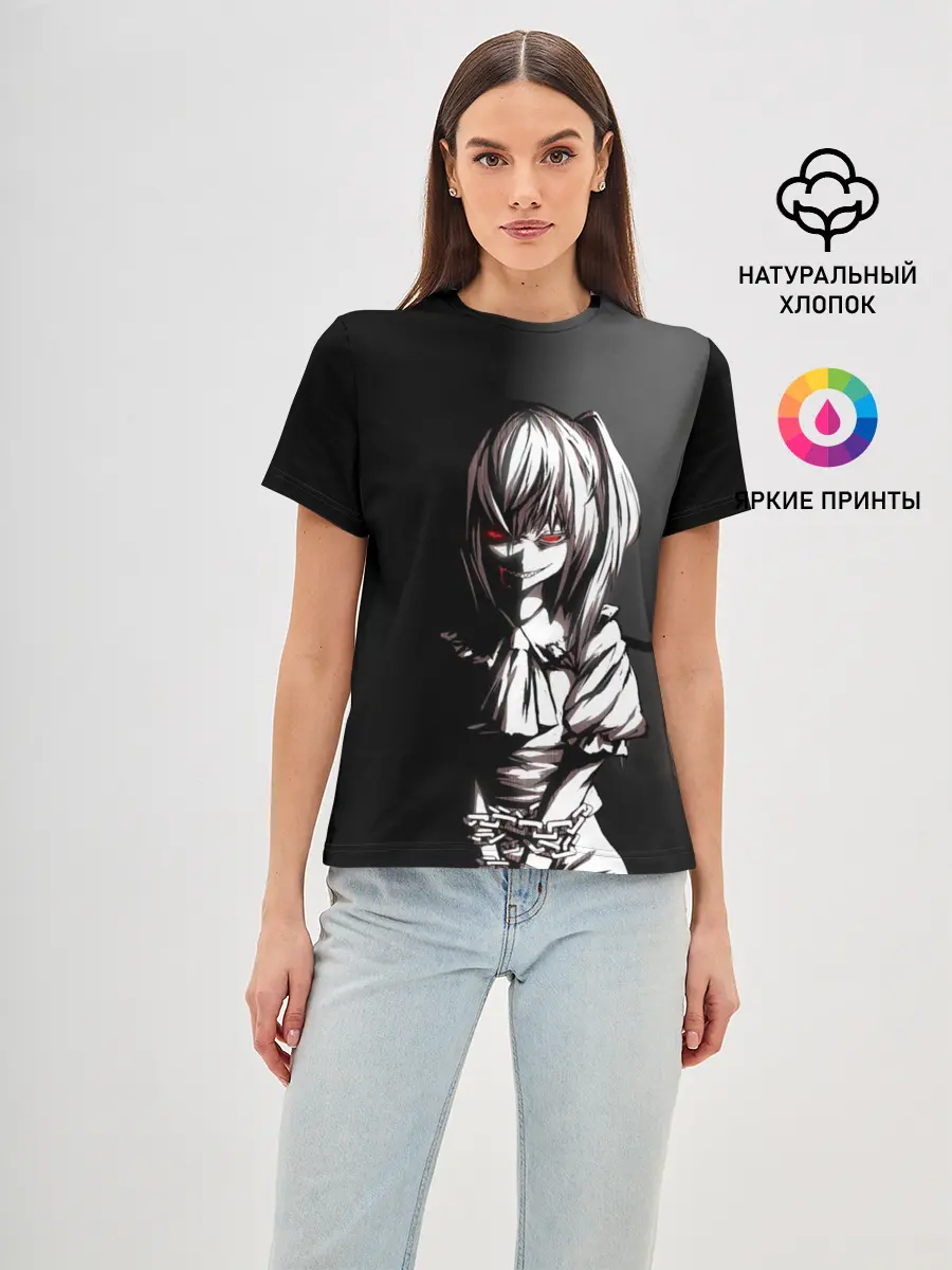 Женская базовая футболка / Touhou - Flandre Scarlet