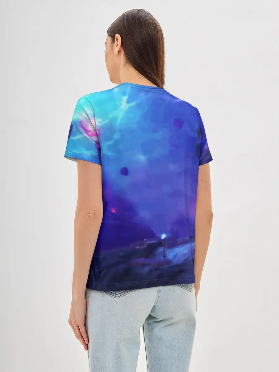 Женская базовая футболка / HALF-LIFE - Black Mesa: XEN