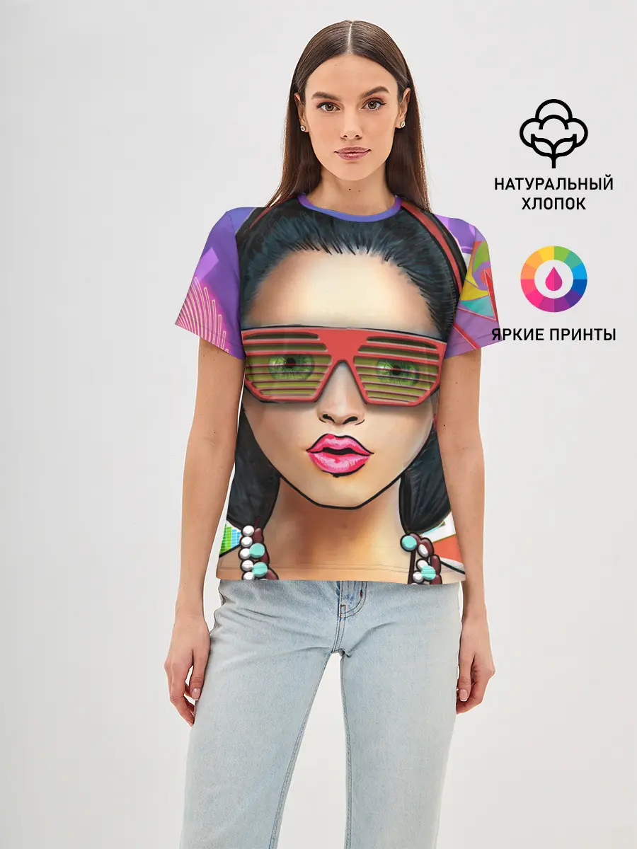 Женская базовая футболка / СтильНая Девушка