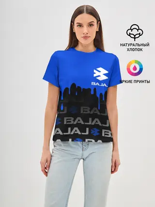 Женская базовая футболка / BAJAJ / БАДЖАДЖ / SPORT