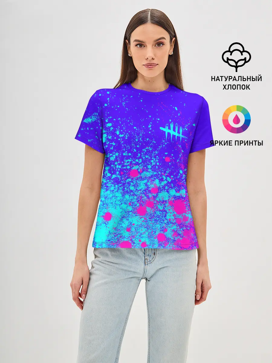 Женская базовая футболка / DEAD BY DAYLIGHT