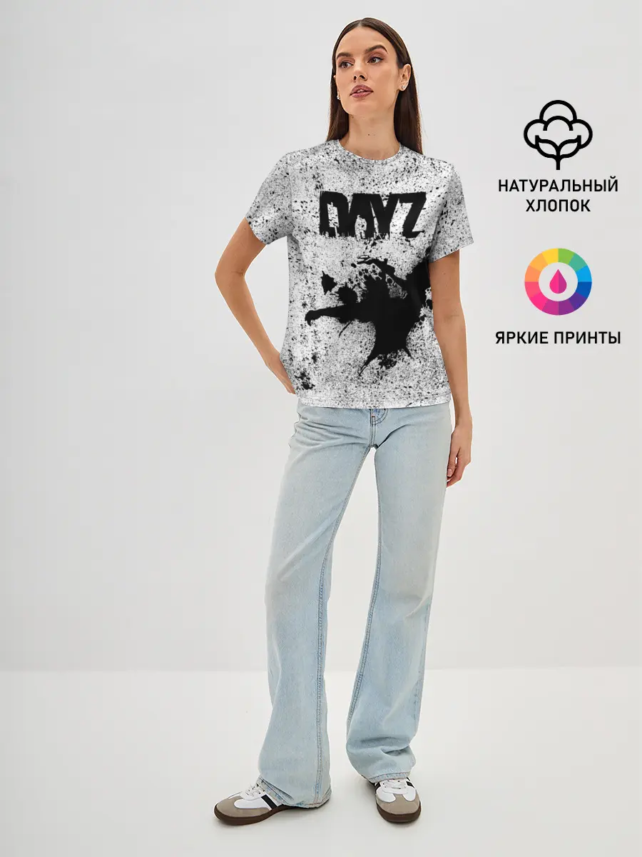 Женская базовая футболка / DayZ