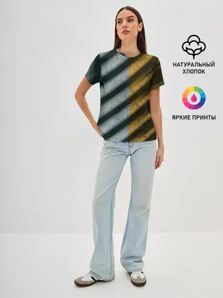 Женская базовая футболка / SHADOW