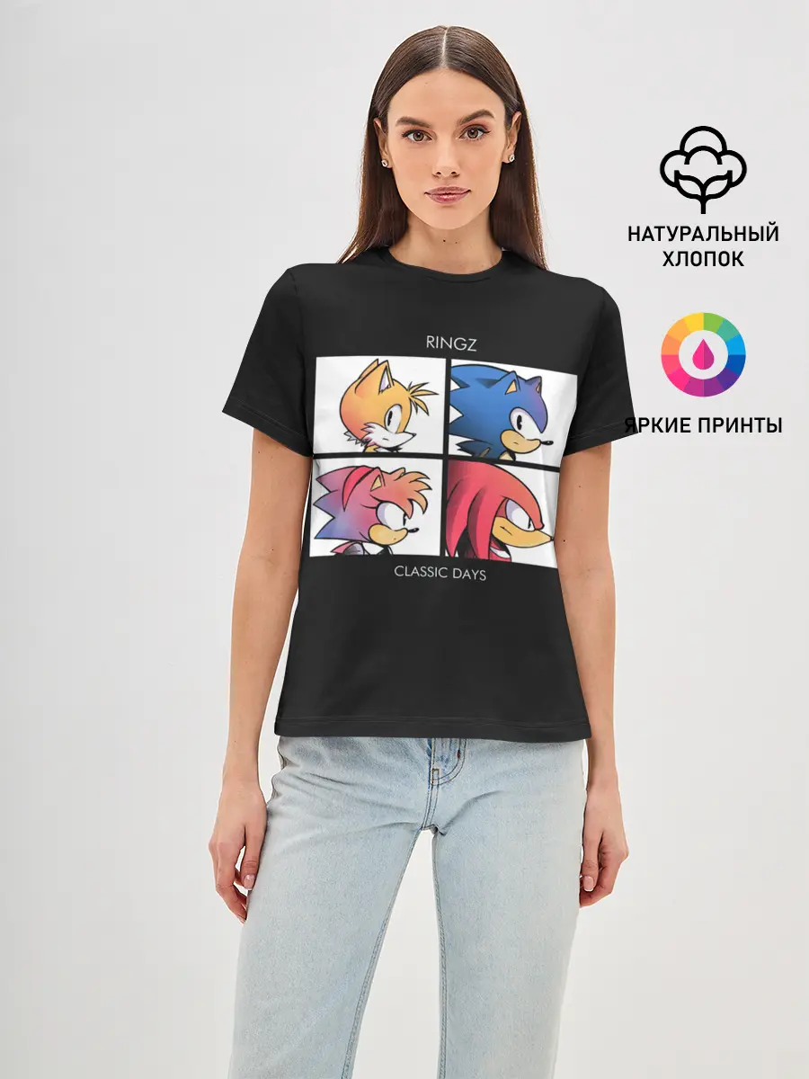 Женская базовая футболка / Ringz band