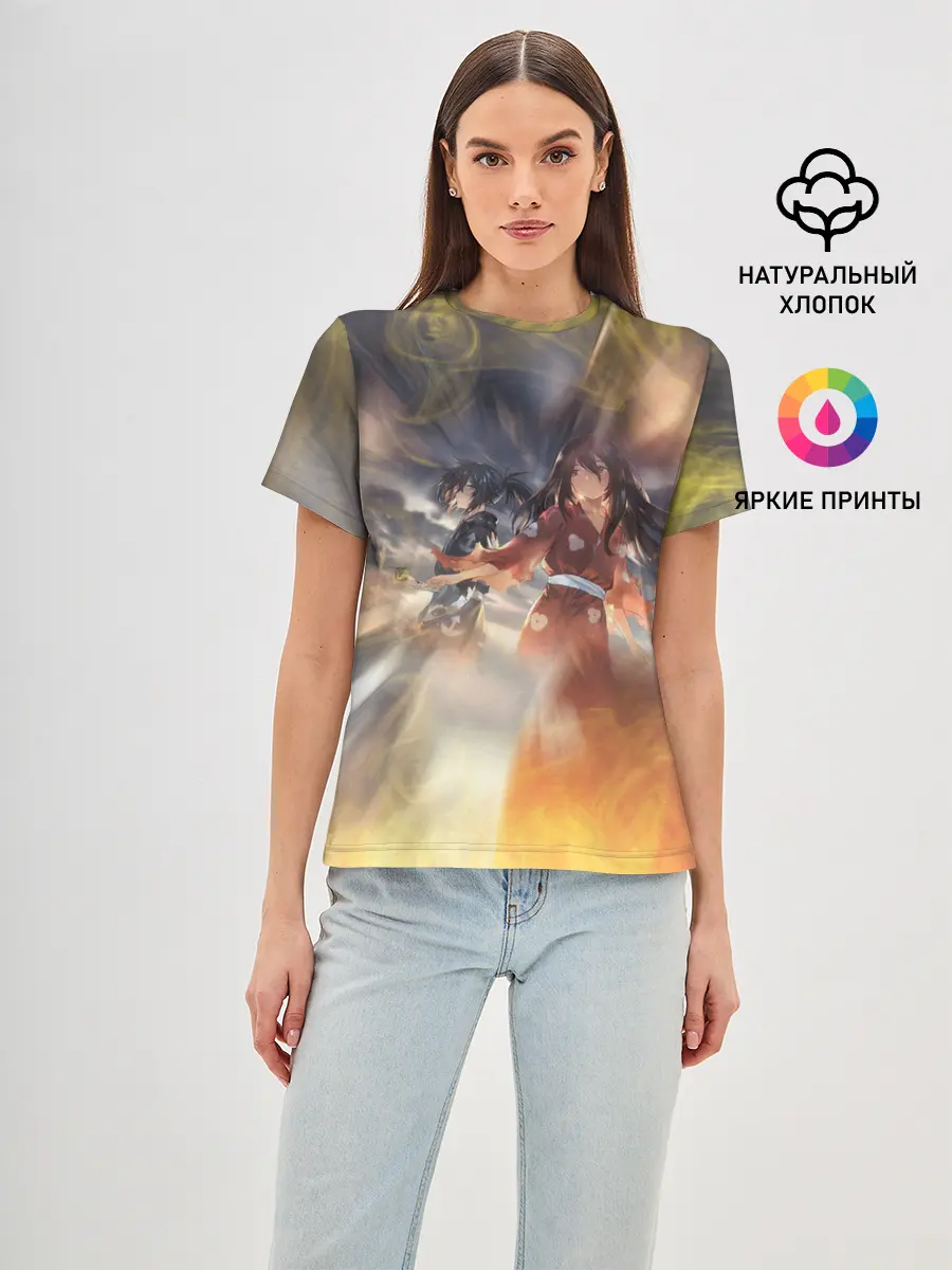 Женская базовая футболка / МИА С ХЯККИМАРУ | ДОРОРО