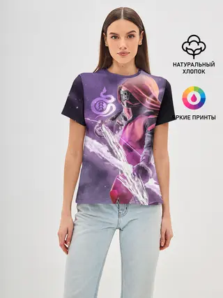 Женская базовая футболка / DESTINY 2 HUNTER LOGO