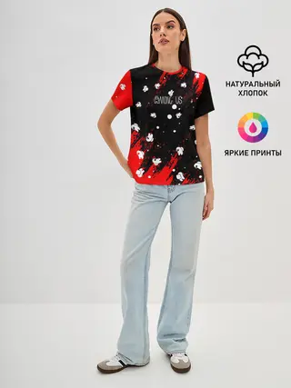 Женская базовая футболка / Among Us