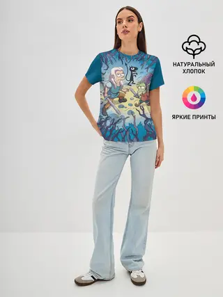 Женская базовая футболка / Disenchantment