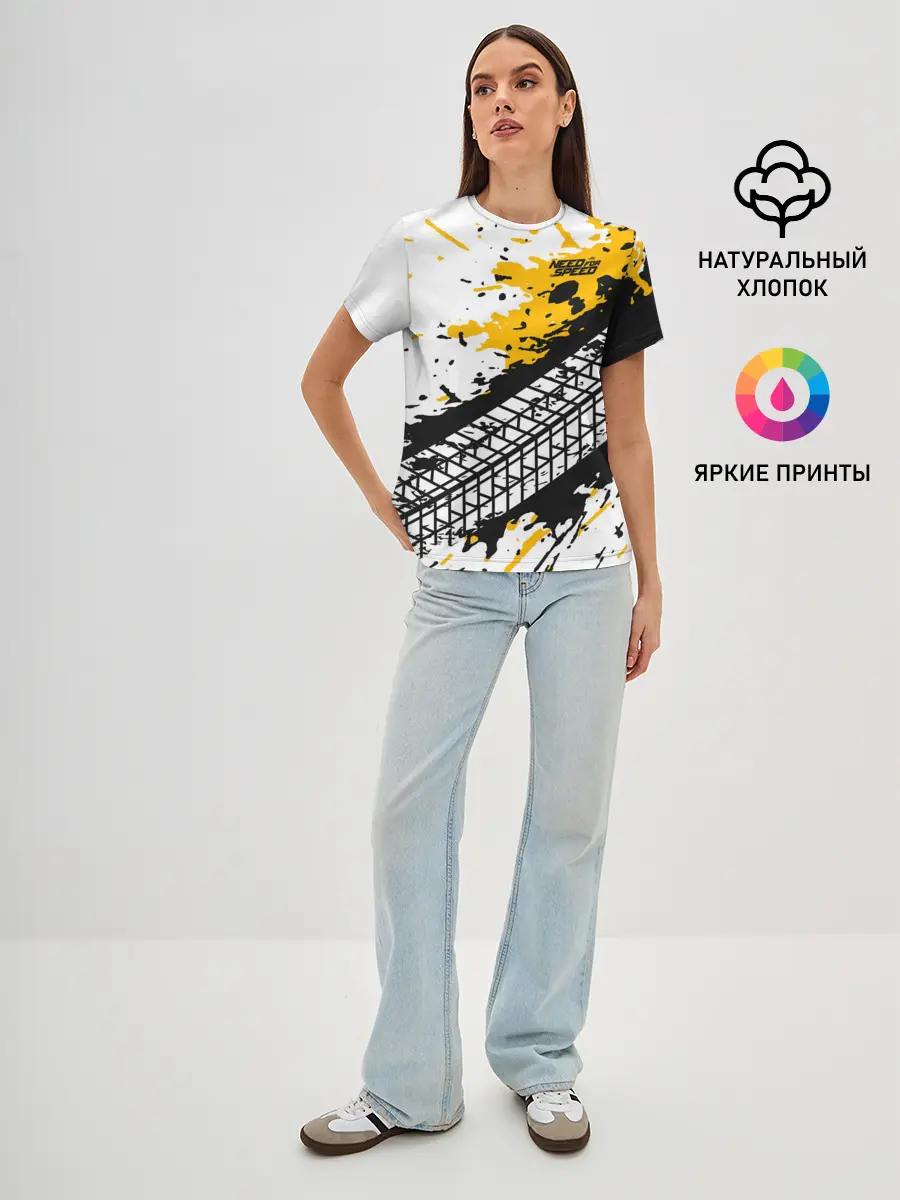 Женская базовая футболка / Need for Speed