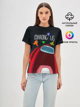 Женская базовая футболка / AMONG US