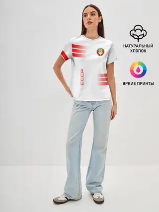 Женская базовая футболка / СССР