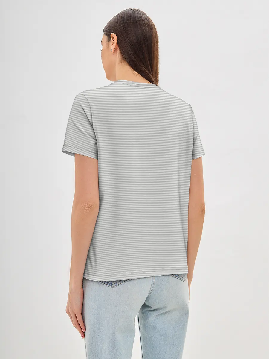 Женская базовая футболка / Billie Herrington Gachimuchi