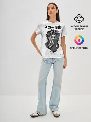 Женская базовая футболка / Scarlxrd