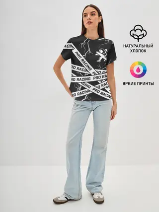 Женская базовая футболка / Peugeot - Racing