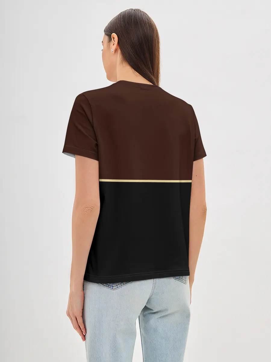 Женская базовая футболка / Мантия Чёрный Бык