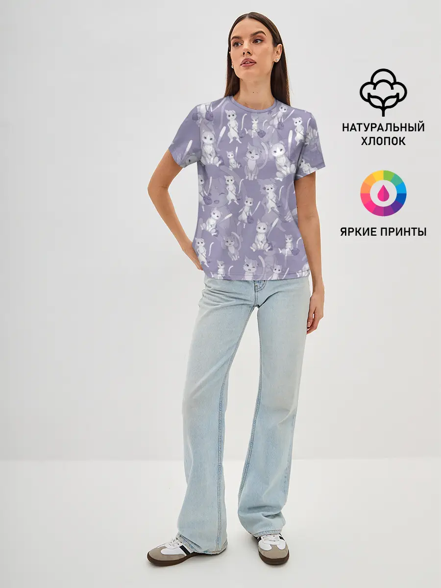 Женская базовая футболка / Re:Zero Пак