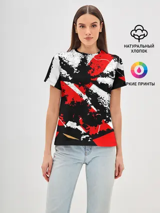 Женская базовая футболка / DARK SIDE1.0