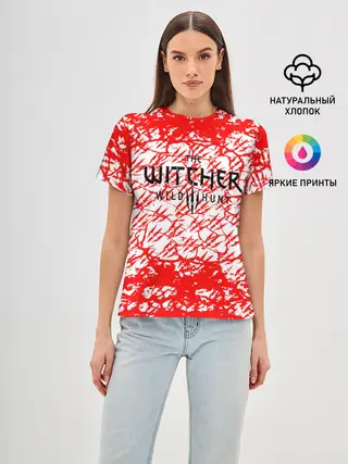 Женская базовая футболка / The Witcher