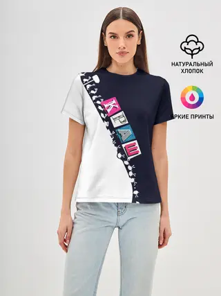 Женская базовая футболка / Краш