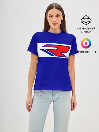 Женская базовая футболка / SUZUKI MOTO SPROT | СУЗУКИ МОТО СПОРТ