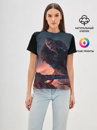 Женская базовая футболка / ASSASSINS CREED VALHALLA