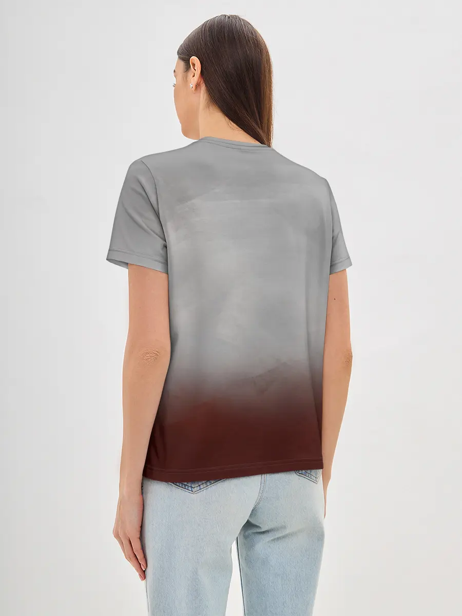 Женская базовая футболка / Рыцарь на коне