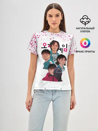 Женская базовая футболка / 067 | 218 | 456 | Коп