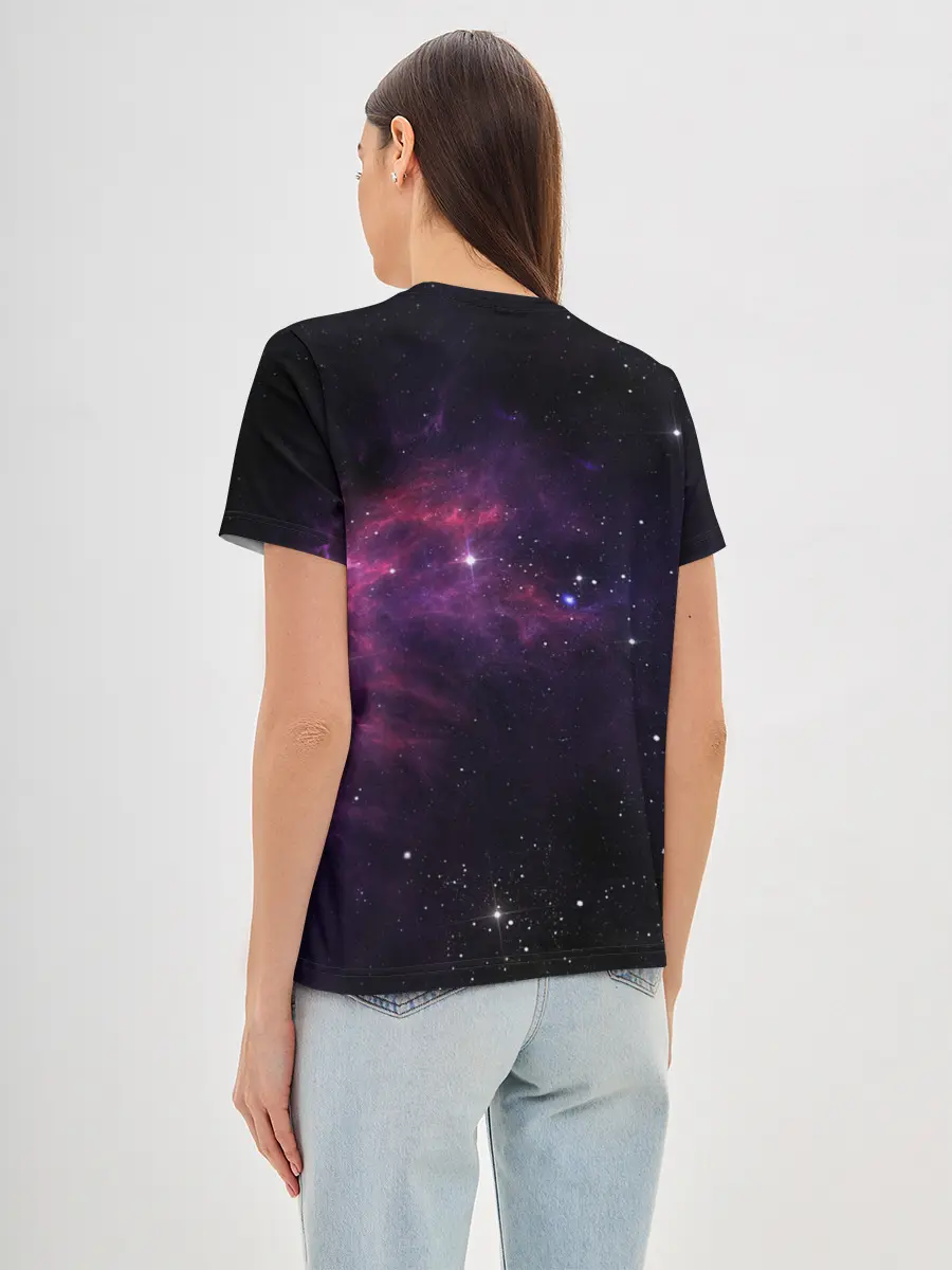 Женская базовая футболка / Вселенная