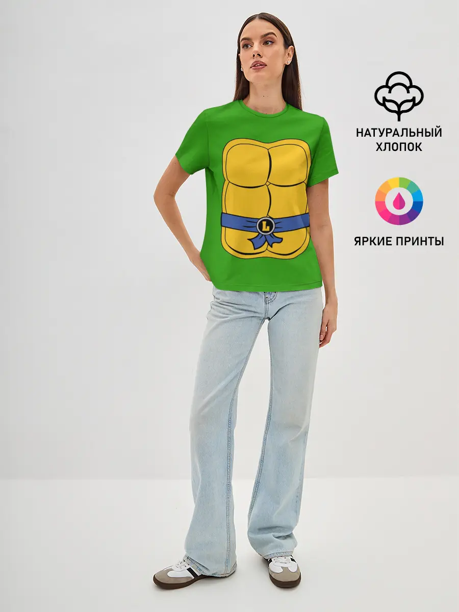 Женская базовая футболка / Черепашки-ниндзя