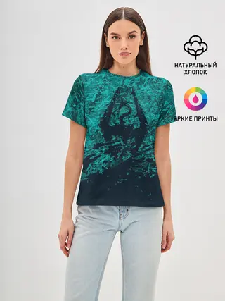 Женская базовая футболка / THE ELDER SCROLLS