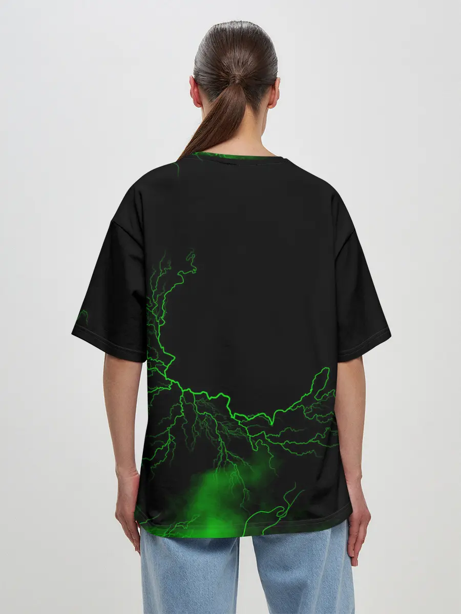 Женская футболка оверсайз / Metallica