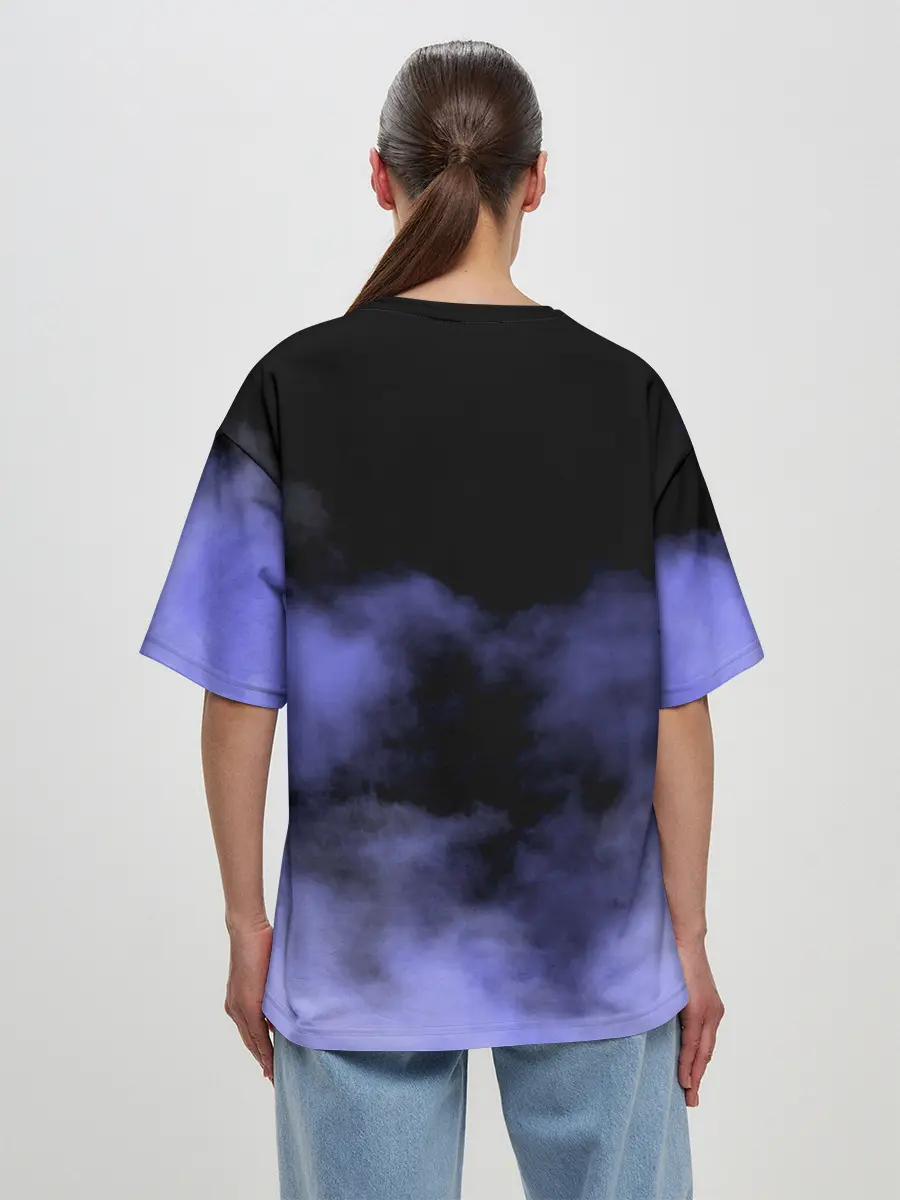 Женская футболка оверсайз / Metallica