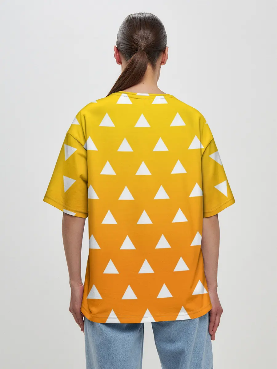 Женская футболка оверсайз / ZENITSU | ЗЕНИТСУ