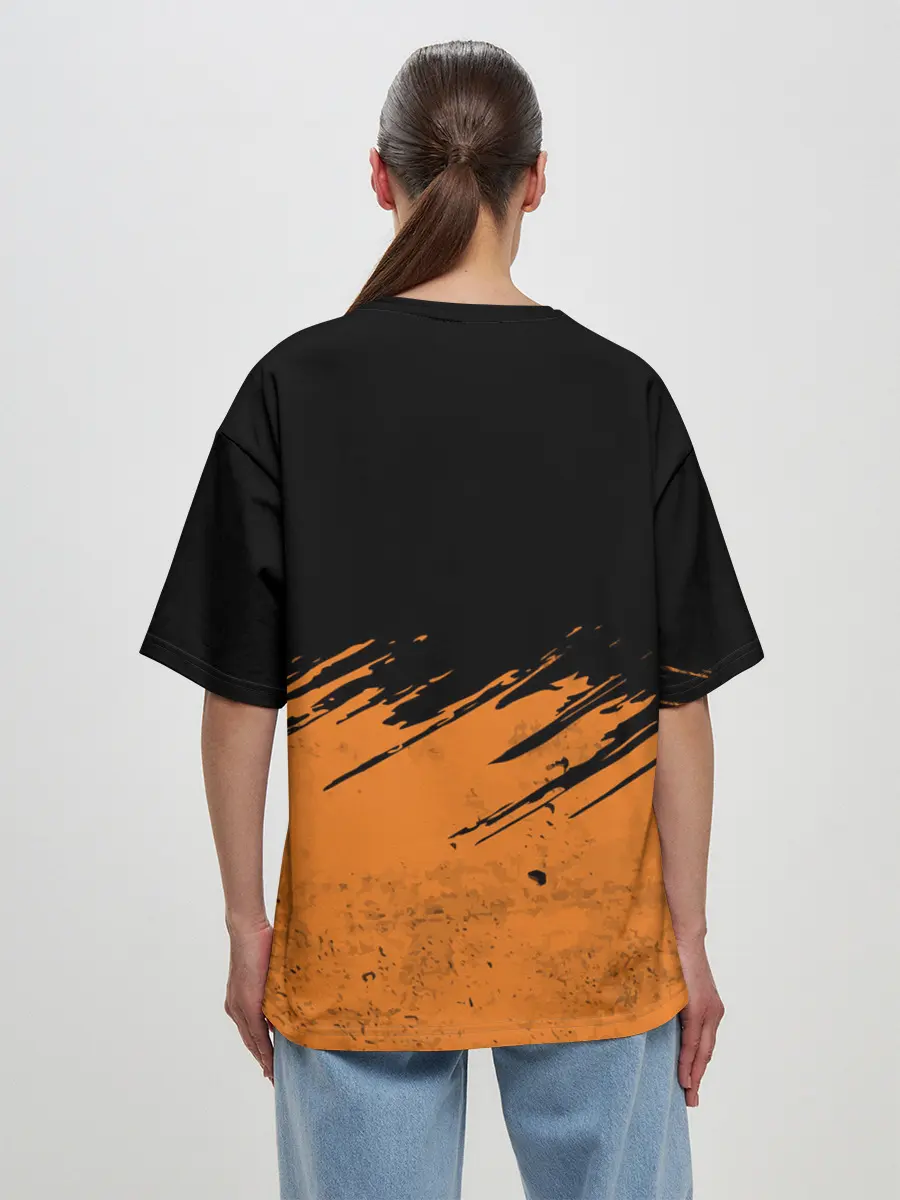 Женская футболка оверсайз / BLACK MESA