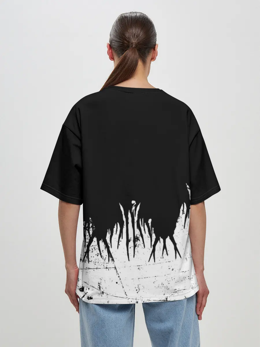 Женская футболка оверсайз / GHOSTEMANE