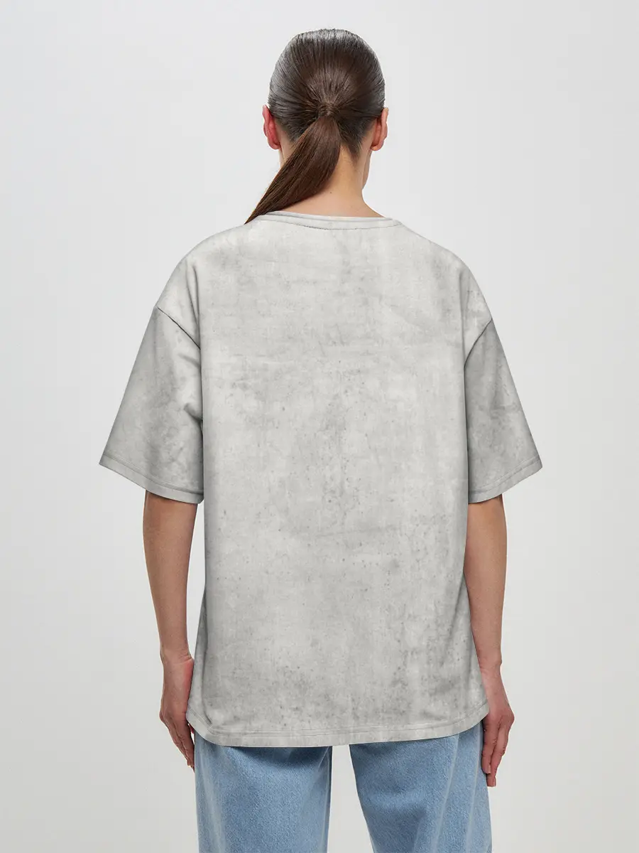 Женская футболка оверсайз / Скандинав