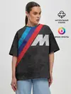 Женская футболка оверсайз / BMW