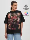 Женская футболка оверсайз / Overlord