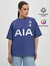 Женская футболка оверсайз / Tottenham away 19-20